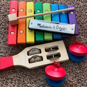 Melissa and Doug wooden Instruments